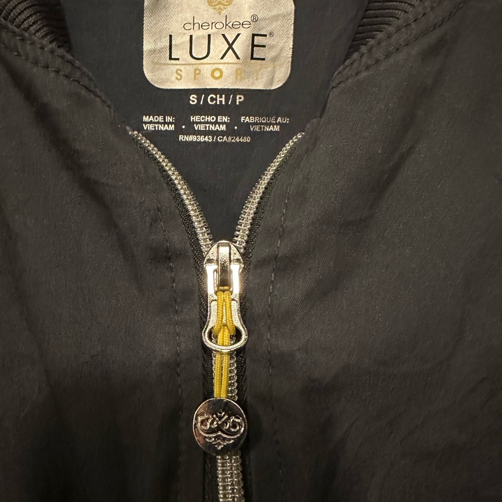 Cherokee Lux Scrub Jacket
